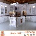 New arrival european style kitchen cabinet solid wood with good price